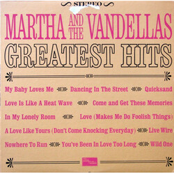Martha Reeves & The Vandellas Greatest Hits Vinyl LP USED