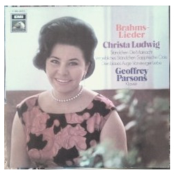 Johannes Brahms / Christa Ludwig / Geoffrey Parsons (2) Brahms-Lieder Vinyl LP USED