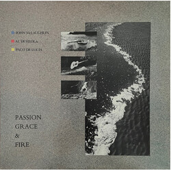 John McLaughlin / Al Di Meola / Paco De Lucía Passion, Grace & Fire Vinyl LP USED