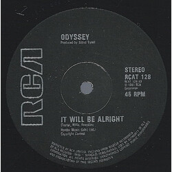 Odyssey (2) It Will Be Alright USED VINYL 12"