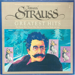 Johann Strauss Jr. / The Philadelphia Orchestra / Eugene Ormandy Johann Strauss' Greatest Hits Vinyl LP USED