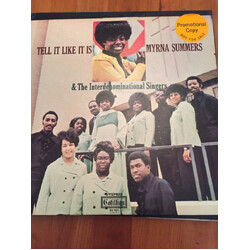 Myrna Summers & The Interdenominational Singers Tell It Like It Is Vinyl LP USED