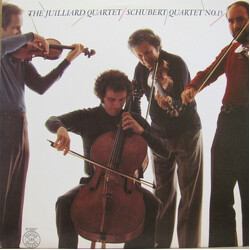 Franz Schubert / Juilliard String Quartet Quartet N°15, Op.161, D.887 Vinyl LP USED