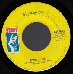 Eddie Floyd California Girl / Woodman USED VINYL 7INCH 45 RPM SINGLE