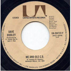 Dave Dudley Me And Ole C.B. USED VINYL 7INCH 45 RPM STYRENE STEREO