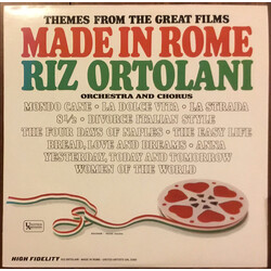 Riz Ortolani Made In Rome (Themes From The Great Films) Vinyl LP USED