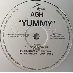 AGH Yummy USED VINYL 12INCH 33 S RPM PROMO