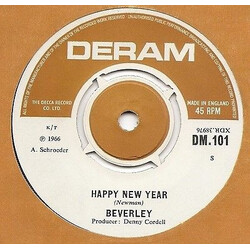 Beverley (8) Happy New Year USED VINYL 7INCH 45 RPM SINGLE