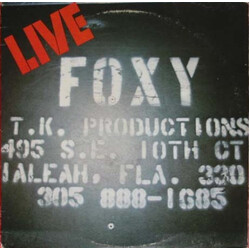 Foxy Live Vinyl LP USED