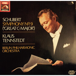 Franz Schubert / Klaus Tennstedt / Berliner Philharmoniker Symphony No. 9 ("Great C-Major) Vinyl LP USED