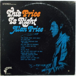 Alan Price This Price Is Right Vinyl LP USED