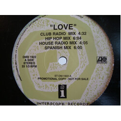 Gerardo Love USED VINYL 12INCH 33 S RPM PROMO