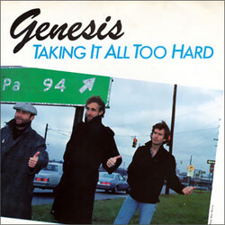 Genesis Taking It All Too Hard USED VINYL 7INCH 45 RPM PROMO