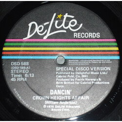 Crown Heights Affair Dancin' / Love Me USED VINYL 12INCH 45 RPM