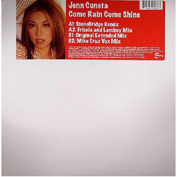 Jenn Cuneta Come Rain Come Shine VINYL 12" USED