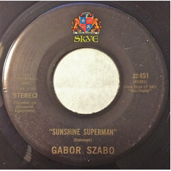 Gabor Szabo Sunshine Superman / (Theme From) Valley Of The Dolls USED VINYL 7INCH 45 RPM SINGLE