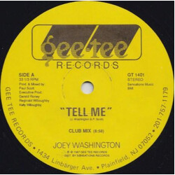 Joey Washington Tell Me USED VINYL 12INCH 33 S RPM