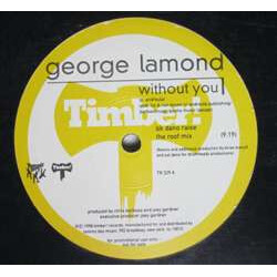 George Lamond Without You USED VINYL 12INCH PROMO
