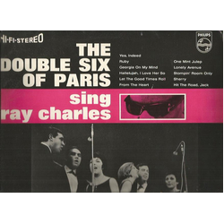 Les Double Six Sing Ray Charles Vinyl LP USED