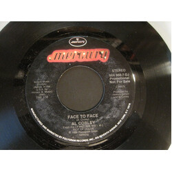 Al Corley Face To Face USED VINYL 7INCH 45 RPM PROMO STEREO