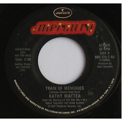 Kathy Mattea Train Of Memories USED VINYL 7INCH 45 RPM PROMO