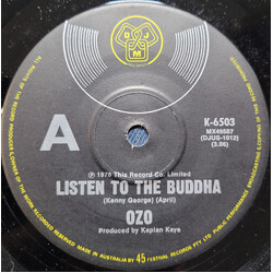 Ozo Listen To The Buddha USED VINYL 7INCH 45 RPM SINGLE
