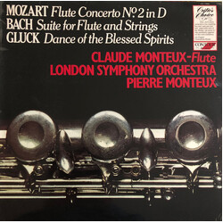 Claude Monteux / Pierre Monteux / The London Symphony Orchestra / Wolfgang Amadeus Mozart / Johann Sebastian Bach / Christoph Willibald Gluck Flute Co