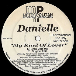 Danielle (13) My Kind Of Lover USED VINYL 12INCH 33 S RPM PROMO