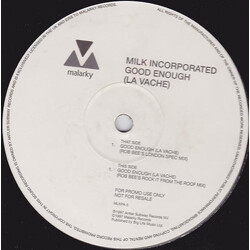 Milk Inc. Good Enough (La Vache) USED VINYL 12INCH PROMO