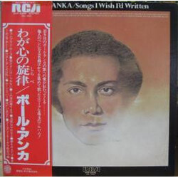 Paul Anka Songs I Wish I'd Written Vinyl LP USED