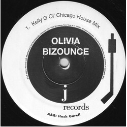 Olivia Bizounce USED VINYL 12INCH 33 S RPM PROMO