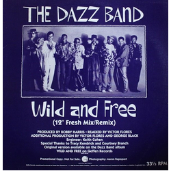 Dazz Band Wild And Free Vinyl 12" USED