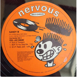 Sandy B Feel Like Singin' VINYL 12" USED