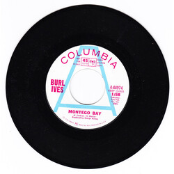 Burl Ives Montego Bay USED VINYL 7INCH 45 RPM SINGLE PROMO