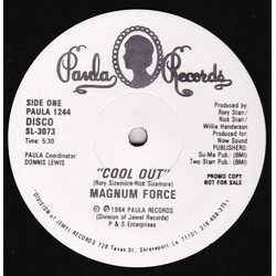 Magnum Force (2) Cool Out USED VINYL 12INCH PROMO 33 S RPM