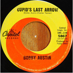 Bobby Austin Cupid's Last Arrow / Mary's Merry-Go-Round USED VINYL 7INCH SINGLE