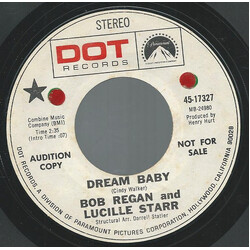 Bob Regan (2) / Lucille Starr Dream Baby USED VINYL 7INCH 45 RPM PROMO STEREO