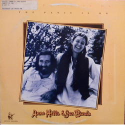 Anne Hills / Jan Burda The Panic Is On Vinyl LP USED