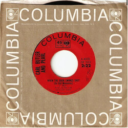 Carl & Pearl Butler When The Door Swings Shut (On Old Memories) / Forbidden Street USED VINYL 7INCH 45 RPM SINGLE