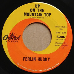Ferlin Husky Up On The Mountain Top USED VINYL 7INCH 45 RPM SINGLE