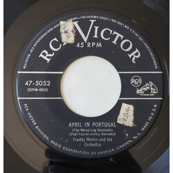 Freddy Martin And His Orchestra April In Portugal / Penny Whistle Blues USED VINYL 45 RPM 7INCH