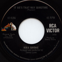 Nina Simone It Be's That Way Sometime / (You'll) Go To Hell VINYL 7" USED
