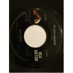 Nina Simone To Love Somebody / I Can't See Nobody USED VINYL 7INCH 45 RPM SINGLE