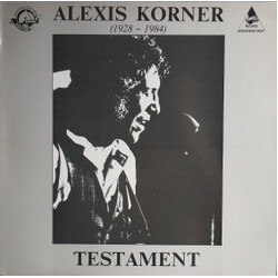 Alexis Korner Testament Vinyl LP USED