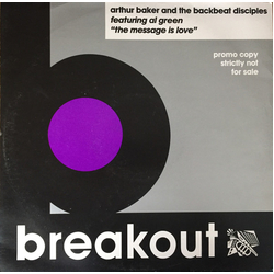 Arthur Baker And The Backbeat Disciples / Al Green The Message Is Love Vinyl 12" USED