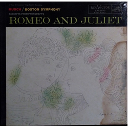 Charles Munch / Boston Symphony Orchestra / Sergei Prokofiev Excerpts From Prokofieffs Ballet Romeo And Juliet Vinyl LP USED