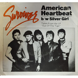Survivor American Heartbeat USED VINYL 7INCH 45 RPM SINGLE
