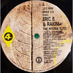 Eric B. & Rakim The Mixpak Elpee Vinyl LP USED