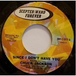 Chuck Jackson Since I Don't Have You USED VINYL 7INCH 45 RPM SINGLE REISSUE