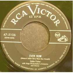 Eddie Fisher Even Now / If I Were Up To Me USED VINYL 7INCH SINGLE